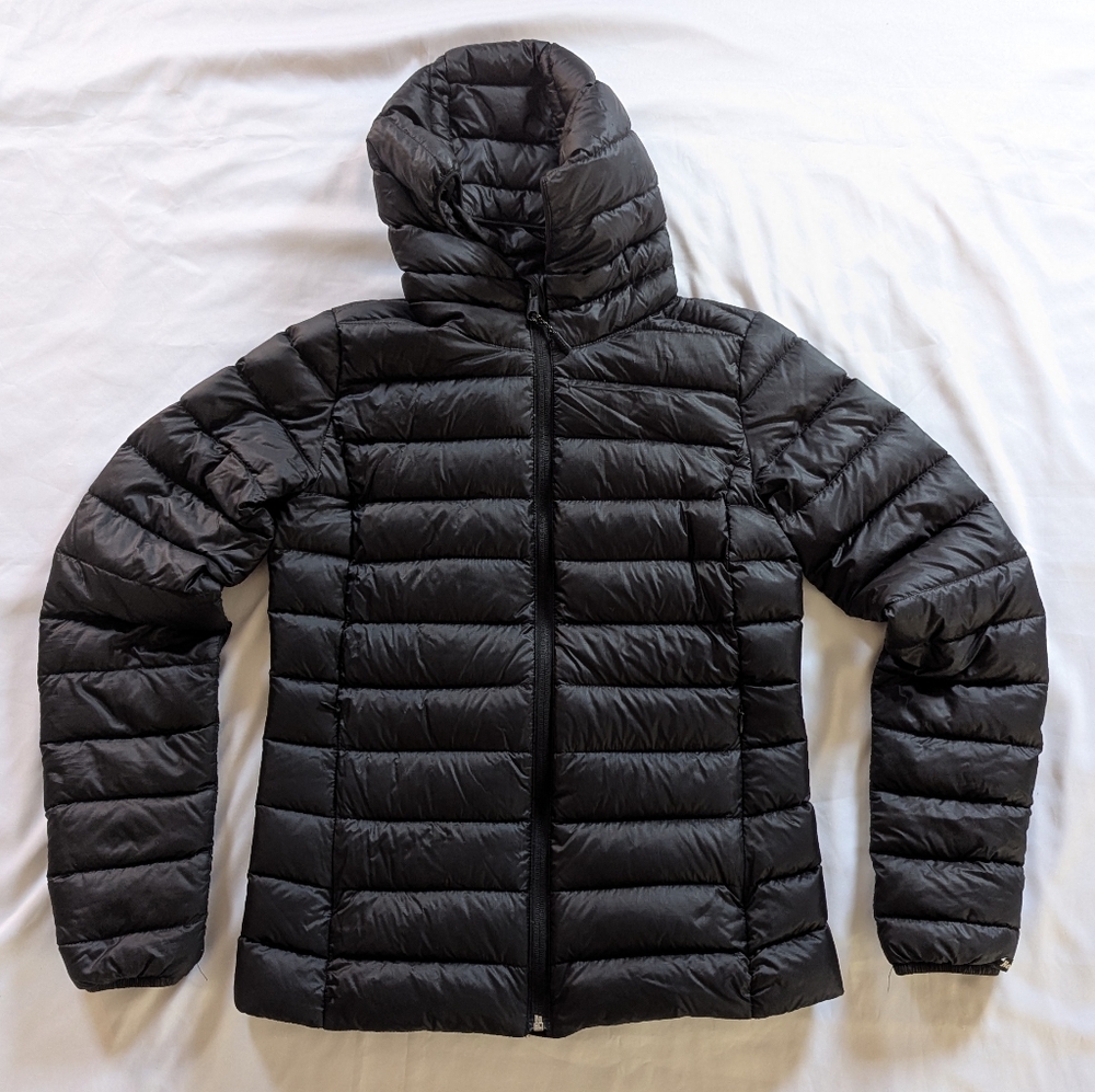 Roots Packable Down Jacket XS Black